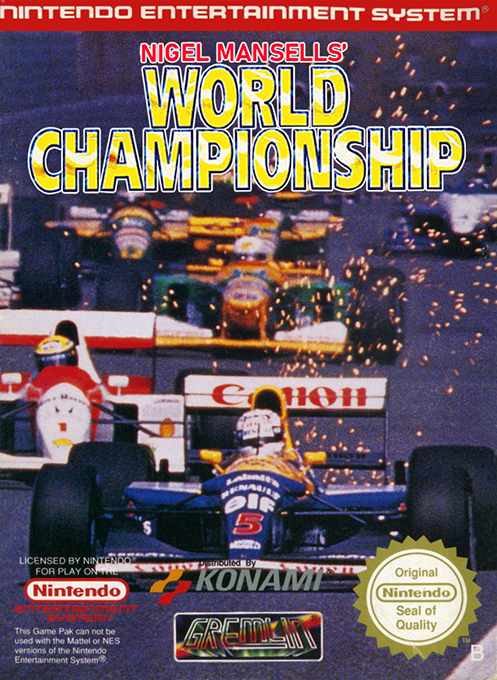 Nigel Mansell's World Championship Racing (USA) (Beta) box art